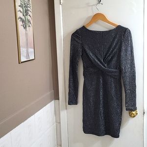 Dress with open back